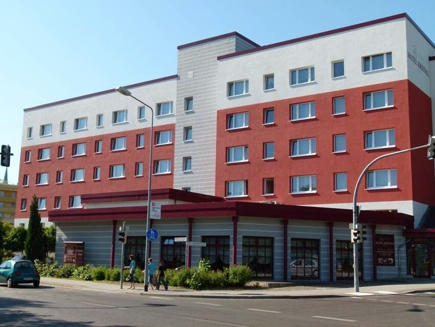 Hotel Kristall Weisswasser Exterior foto